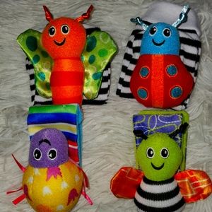 Cute Animal Soft Baby Socks Toys